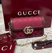 Gucci Go small shoulder bag Red - Size: 21.5x14x9cm - 1