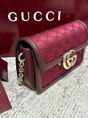 Gucci Go small shoulder bag Red - Size: 21.5x14x9cm - 5