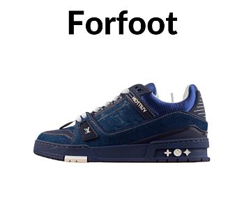LV Trainer Sneaker Navy Blue 