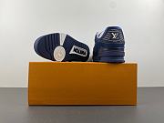 LV Trainer Sneaker Navy Blue  - 3