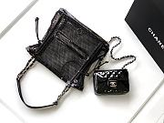 CHANEL Classic Flap mesh shoulder bag - size: 26x28X9 cm - 2