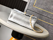 Chanel Mini flap bag Silvery - 13x19x5.5 cm - 3
