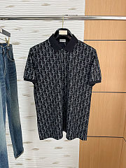 Dior Polo Short-sleeved lapel T-shirt polo - 1