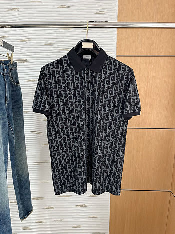 Dior Polo Short-sleeved lapel T-shirt polo