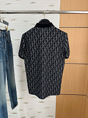 Dior Polo Short-sleeved lapel T-shirt polo - 3