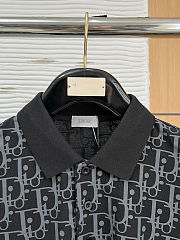 Dior Polo Short-sleeved lapel T-shirt polo - 5