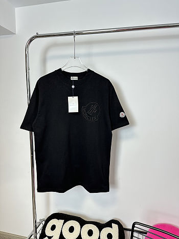 Moncler logo 3D Black T-shirt