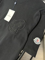 Moncler logo 3D Black T-shirt - 4