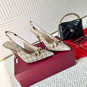Gucci Women's Horsebit pump brown - heel height: 8.5cm - 1