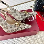 Gucci Women's Horsebit pump brown - heel height: 8.5cm - 4