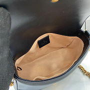 Gucci GG Marmont small top handle bag Black - size: 15.5 x 21 x 8 cm  - 4