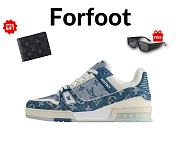 LV Trainer Sports Shoes Blue - 1