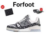 LV Trainer Sports Shoes Grey - 1