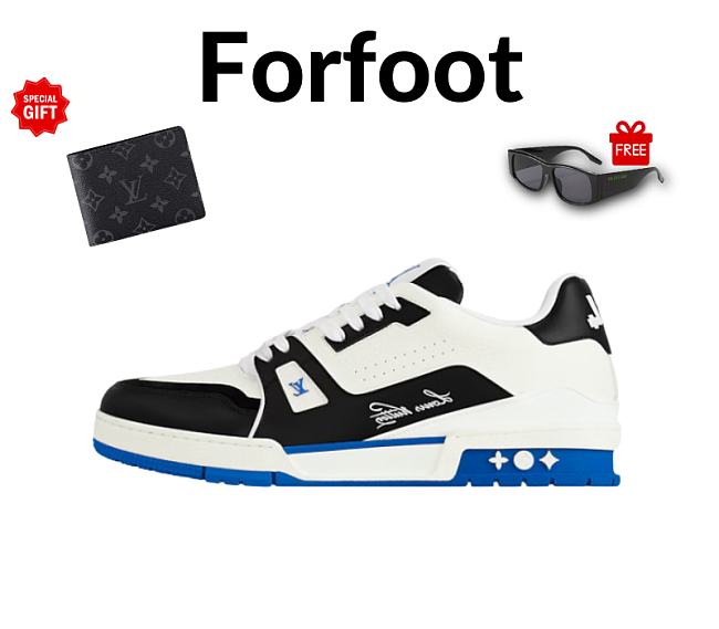 LV Trainer Sneaker Blue - 1