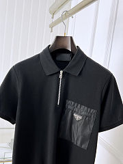 Prada Polo Shirt Black  - 5