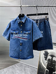 Balenciaga 2025 summer new casual denim  - 1
