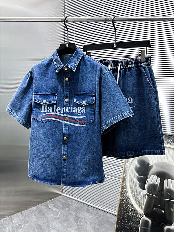 Balenciaga 2025 summer new casual denim 