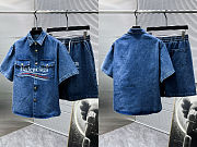 Balenciaga 2025 summer new casual denim  - 5