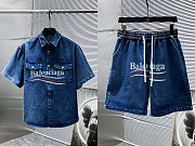 Balenciaga 2025 summer new casual denim  - 4