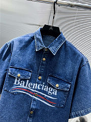 Balenciaga 2025 summer new casual denim  - 2