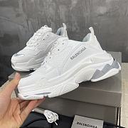 Balenciaga Triple S Sneaker 'White Metal Grey' - 4
