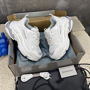 Balenciaga Triple S Sneaker 'White Metal Grey' - 3