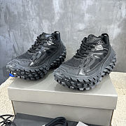 Balenciaga Men's Bouncer Sneaker in Black - 3