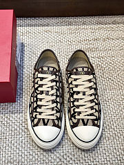 Valentino Garavani Toile Iconographe-print low-top sneakers - 4