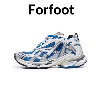 Balenciaga Runner Sneaker White Blue