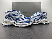Balenciaga Runner Sneaker White Blue - 2