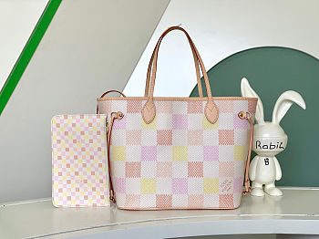 LV Neverfull MM Damier Giant sĩze: 31 x 28 x 14 cm