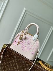 LV Takashi Murakami Cherry Blossom Alma BB - size: 23.5 x 17.5 x 11.5cm - 1