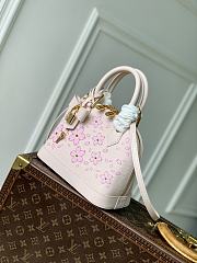 LV Takashi Murakami Cherry Blossom Alma BB - size: 23.5 x 17.5 x 11.5cm - 3