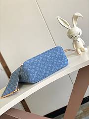 LV Neverfull MM Denim Blue - size: 32*29*17 cm - 4