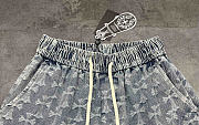 Chrome Hearts denim shorts  - 5