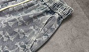 Chrome Hearts denim shorts  - 4