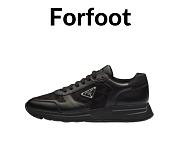 Prada Leather and Re-Nylon high-top sneakers - 1