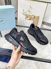 Prada Leather and Re-Nylon high-top sneakers - 4