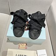 Lanvin Leather Curb sneaker Black - 2