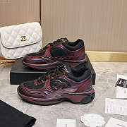 CHANEL Fabric Laminated Calfskin Stretch CC - 3