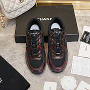 CHANEL Fabric Laminated Calfskin Stretch CC - 2