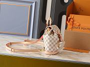 Louis Vuitton Damier Azur Canvas Sperone BB Backpack - size: 24.0 x 25.0 x 12.0 cm - 5
