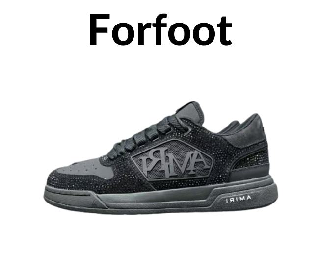 AMIRI CRYSTAL CLASSIC LOW BLACK  - 1