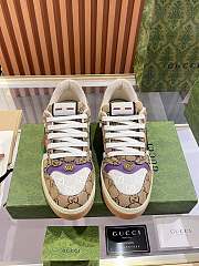 Gucci Screener sneaker Beige and dark brown Original GG canvas - 2