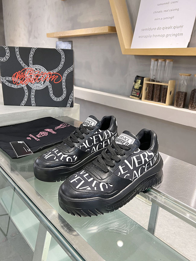 Versace Baroque Odyssey Sneakers Black - 1
