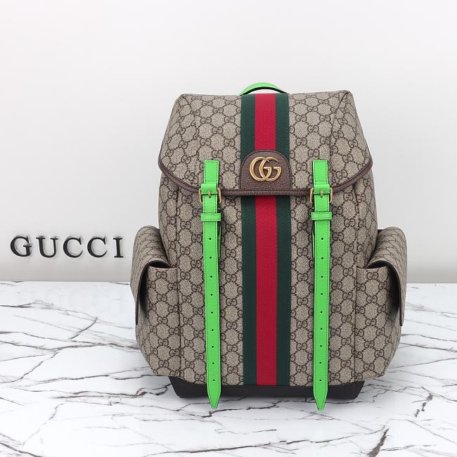 Gucci Ophidia Gg Medium Backpack Gg Canvas - 24 x 40 x 16cm - 1