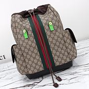 Gucci Ophidia Gg Medium Backpack Gg Canvas - 24 x 40 x 16cm - 4