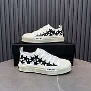 AMIRI Stars Court Low White Black  - 5