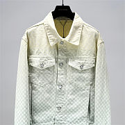 LV Damier Gradient Jacquard Denim Jacket - 2