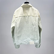 LV Damier Gradient Jacquard Denim Jacket - 3
